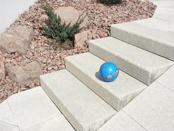 Blockstufen Betontreppen