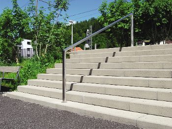 Blockstufen Betontreppen